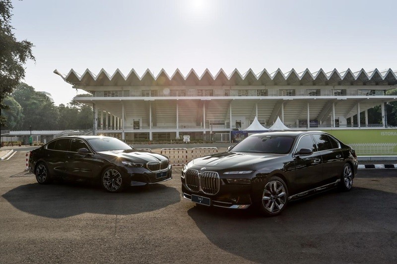 45 Mobil Listrik BMW Siap Angkut Tamu Negara di Pelantikan Prabowo-Gibran (foto ist)