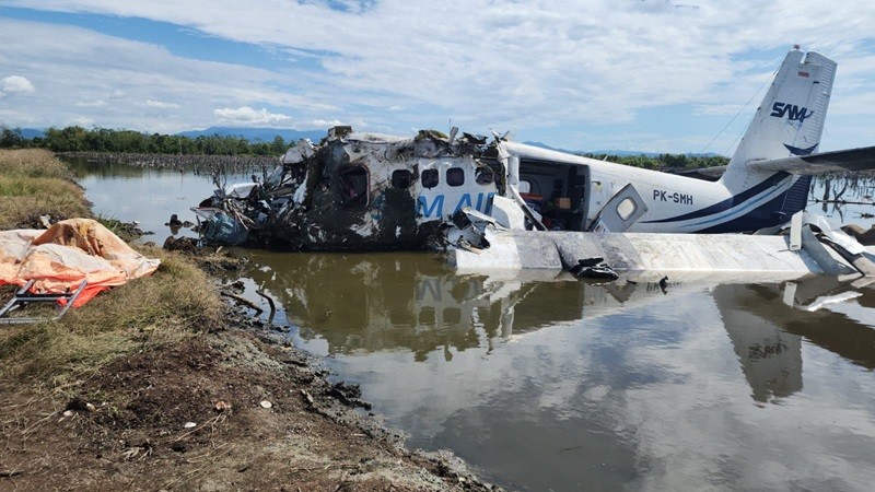 Pesawat SAM Air Jatuh di Gorontalo Tewaskan 4 Orang, Kemenhub Buka Suara (foto dok kemenhub)