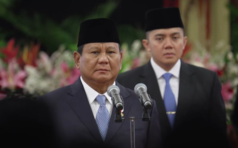 Empat nama diajukan menjadi calon ajudan Presiden Prabowo Subianto. (Setkab)