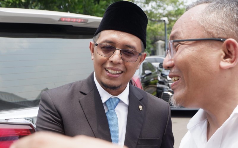 Hasan Nasbi Ngantor Lagi, Tak Jadi Mundur dari Kepala PCO. (Foto iNews Media Group)