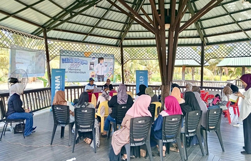 PNM Bantu Pengembangan UMKM Lewat Program Mba Maya di Perbatasan Malaysia (foto dok pnm)