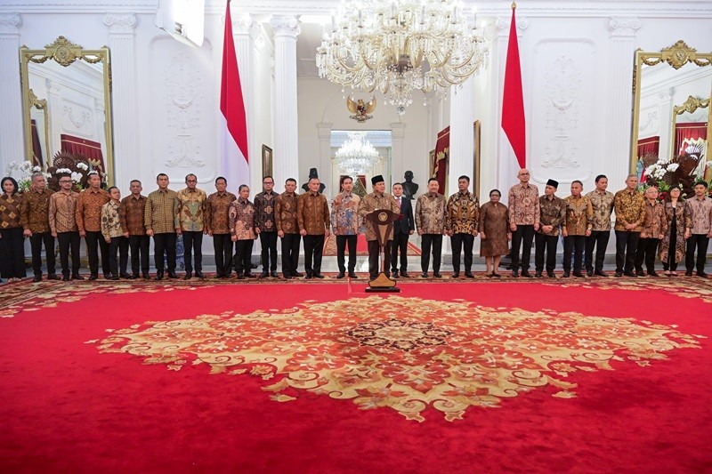 Ini Daftar 56 Wakil Menteri Kabinet Merah Putih Prabowo-Gibran (foto setneg)