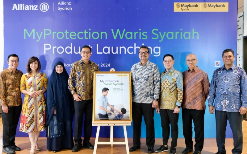 Allianz Syariah gandeng Maybank Indonesia untuk memperkenalkan MyProtection Waris Syariah. (Allianz)