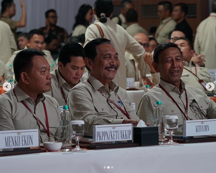 Luhut Ungkap Alasan Prabowo Gembleng Kabinet Merah Putih di Lembah Tidar. (Foto Istimewa)
