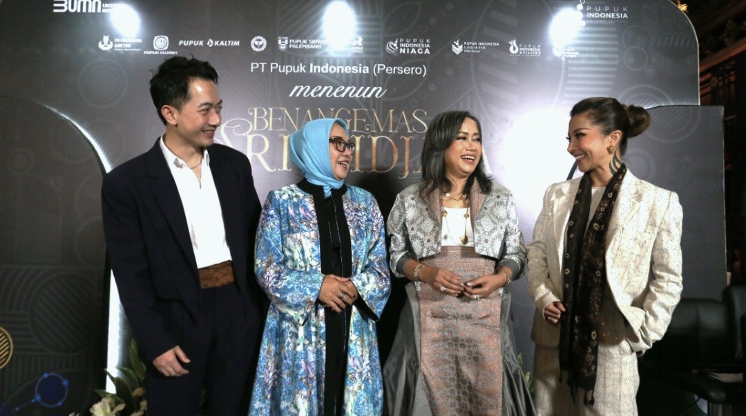 Pupuk Indonesia Ingin Kain Songket Palembang Mampu Bersaing di Pasar Internasional (FOTO:MNC Media)