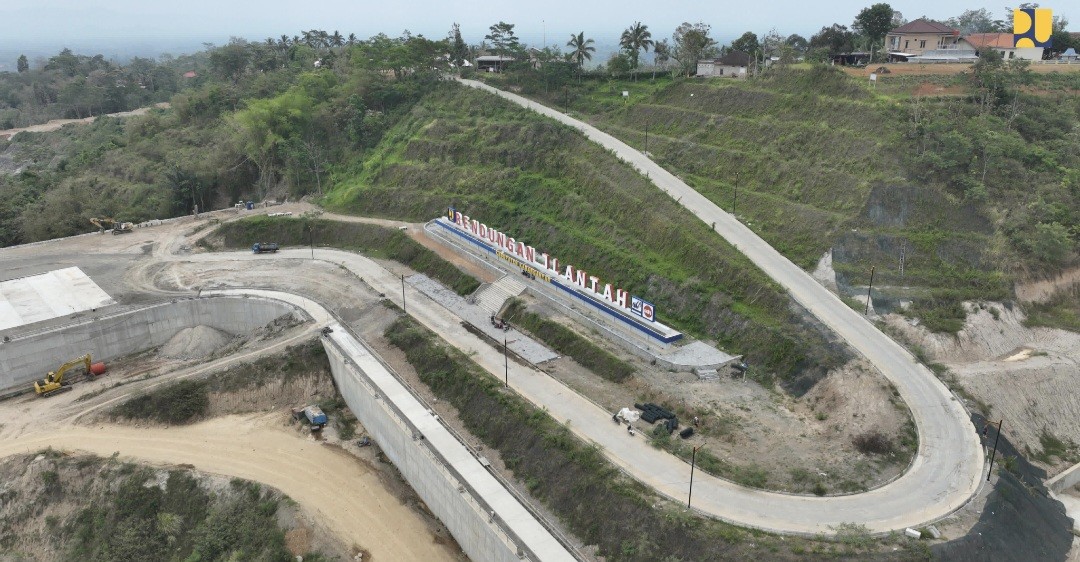 Pembangunan Bendungan Jlantah Sudah 93,25 Persen, Ditargetkan Rampung Awal 2025 (FOTO:Dok Kementerian PUPR)