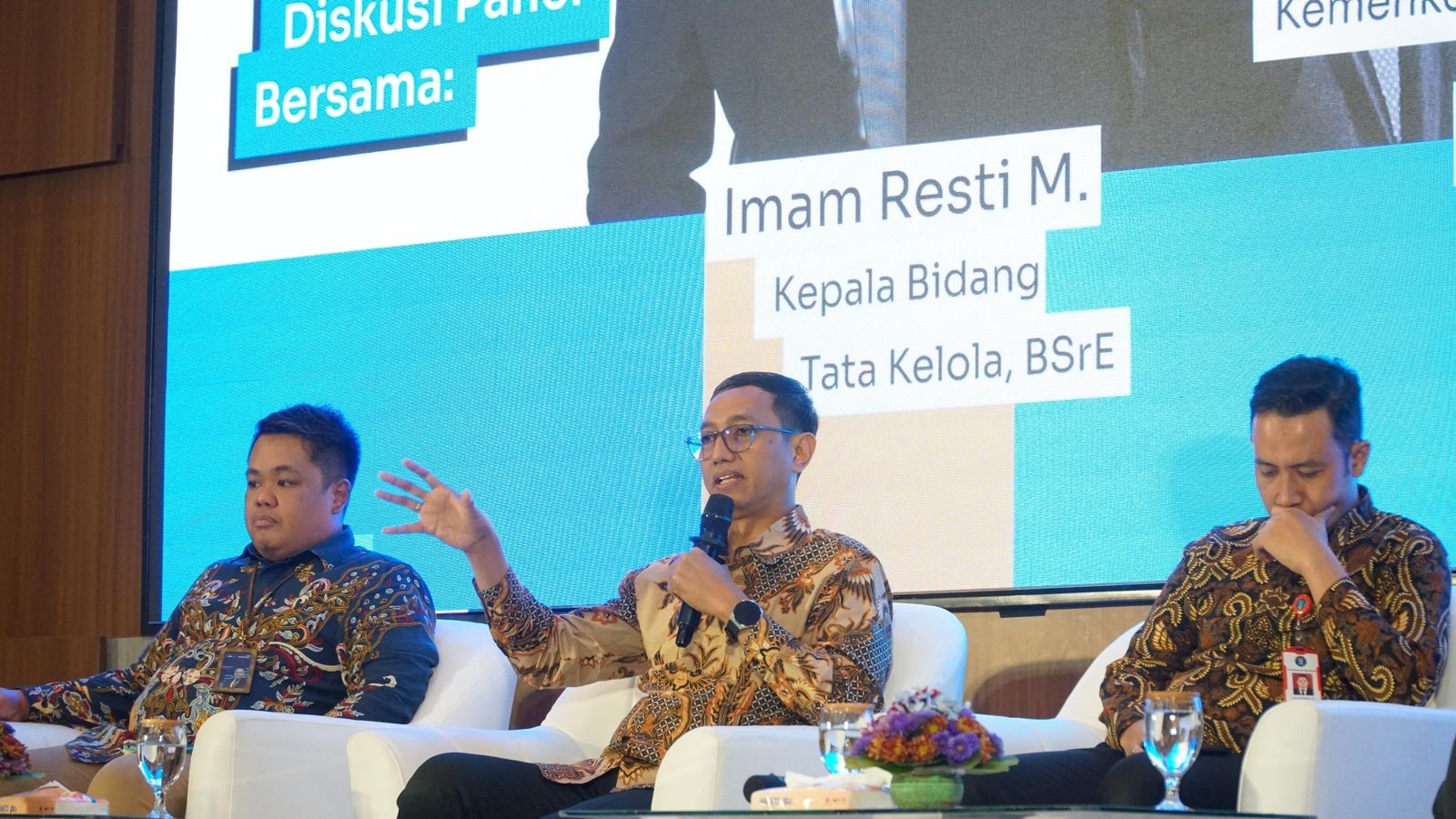 Peruri dan BSrE-BSSN Kolaborasi dalam Pemanfaatan Teknologi Big Data dan AI (FOTO:Dok Peruri)