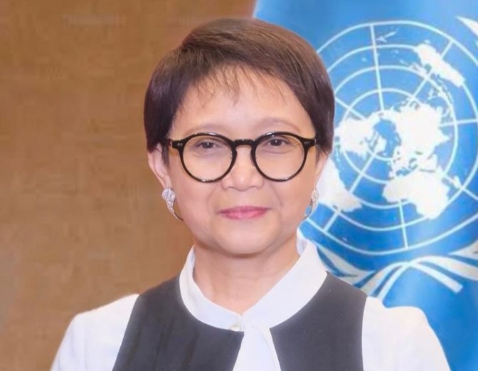Retno Marsudi Mulai Bekerja sebagai Utusan PBB untuk Isu Air. (Foto: Instagram/@Retno_Marsudi)