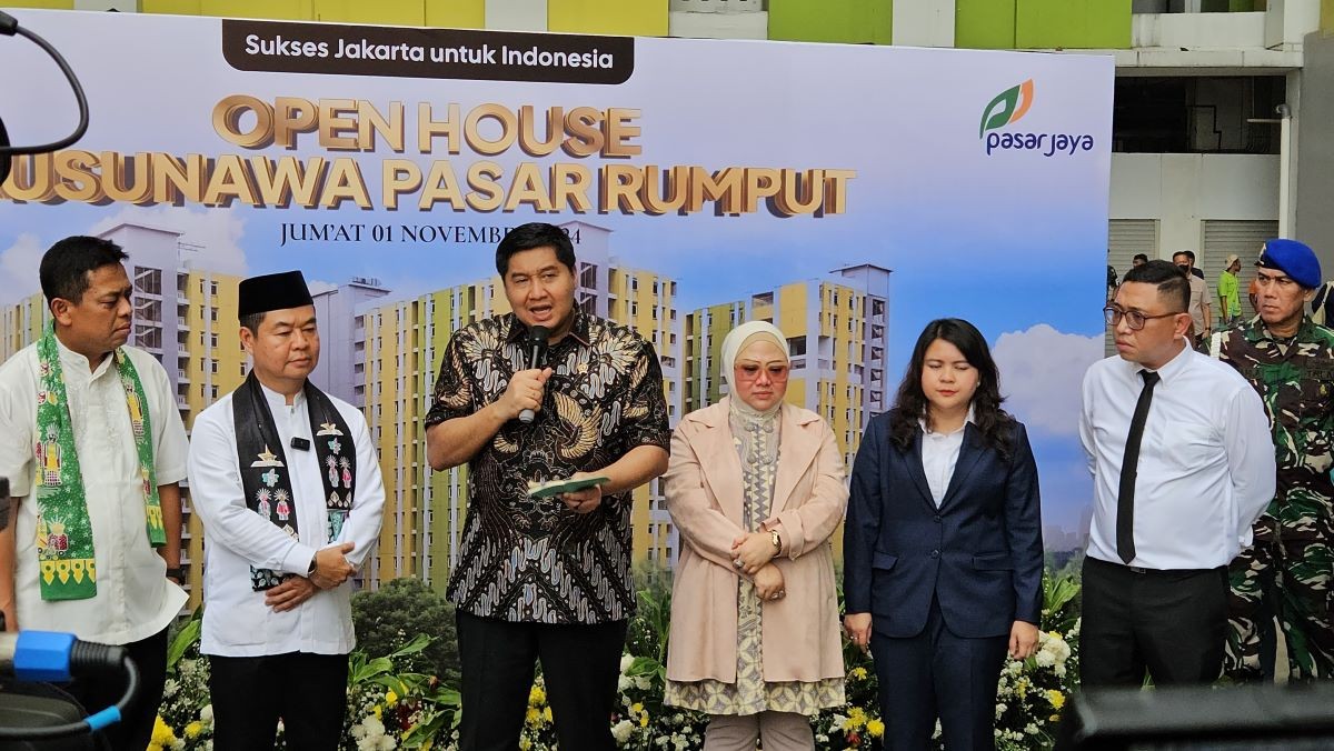 Tarif Sewa Rusun Pasar Rumput Turun, Maruarar Harap Dihuni ASN, Buruh, hingga Milenial. (Foto: Dok. Kementerian PKP)