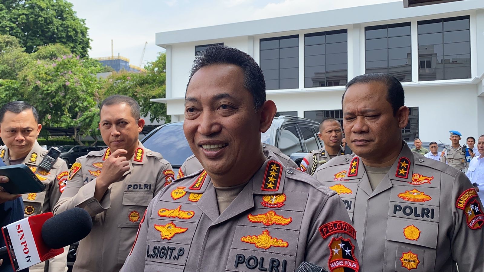 Kapolri Gandeng Komdigi, PPATK, hingga OJK Berantas Kasus Judi Online. (Foto: MNC Media)