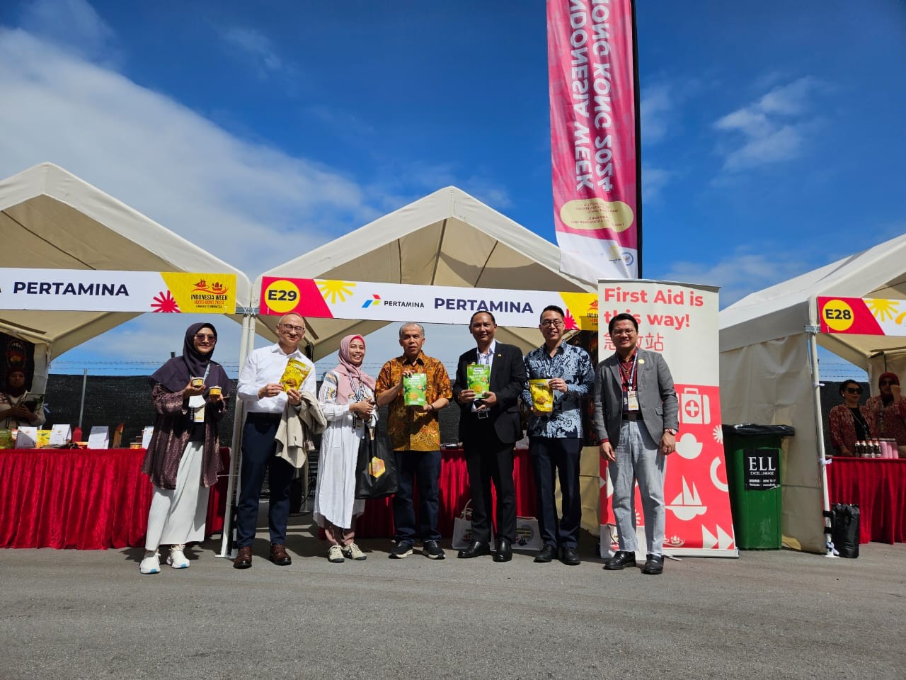 Produk UMKM Binaan Pertamina Laris Manis di Ajang Indonesia Week Hong Kong 2024. (Foto Istimewa)