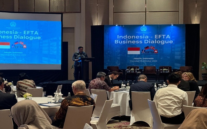 Indonesia and EFTA Hold Business Dialogue to Enhance Economic Ties. (Foto: Kemlu)