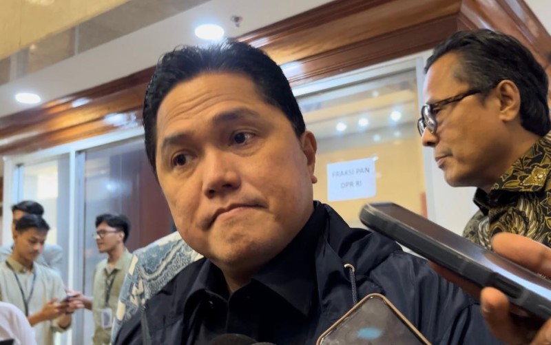 Erick Thohir Mau Bikin Roadmap Lima Tahun Penurunan Harga Tiket Pesawat. (Foto MNC Media)