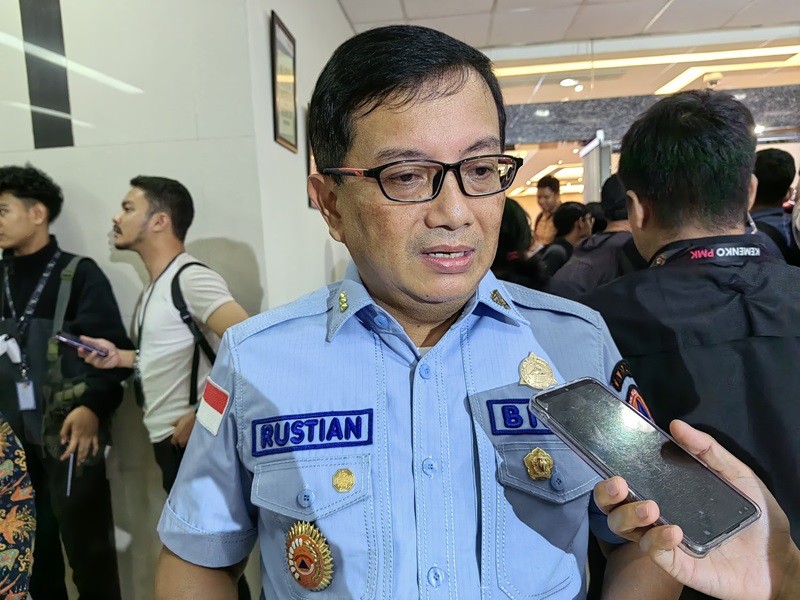 BNPB Bakal Relokasi Warga Terdampak Erupsi Gunung Lewotobi Laki-Laki (foto binti)