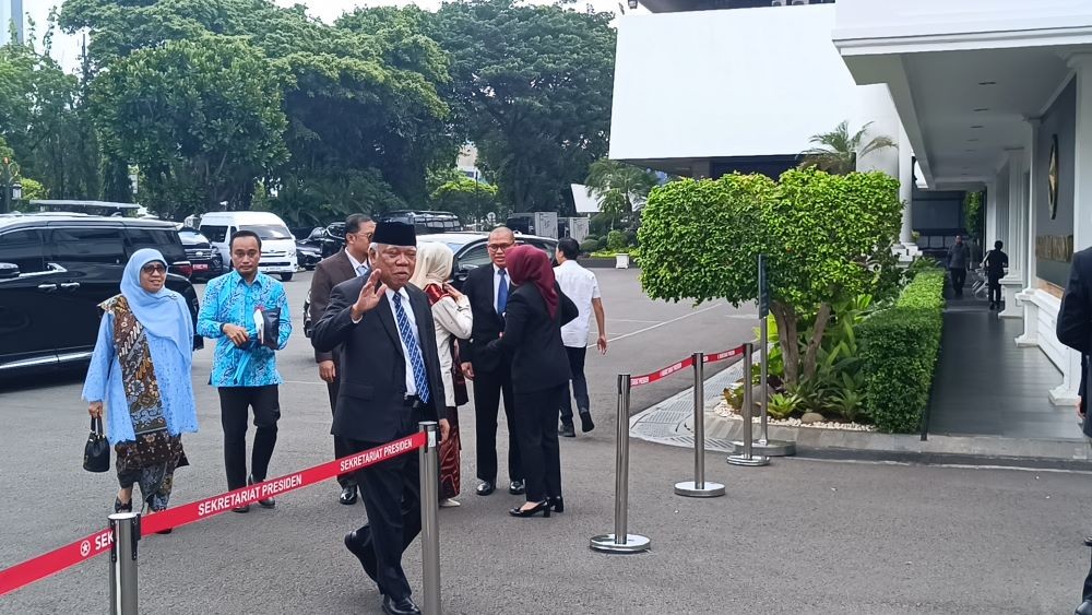 Tiba di Istana, Basuki Hadimuljono Bakal Dilantik Jadi Kepala OIKN. Foto: MNC Media.