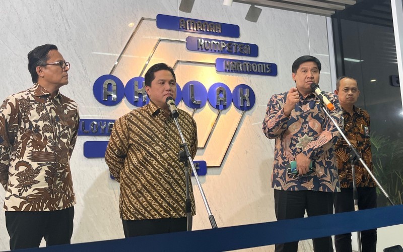 Menteri BUMN Erick Thohir agar mengusulkan tenor cicilan kredit pemilikan rumah (KPR) diperpanjang menjadi 30 tahun. (Suparjo Ramalan/IDXChannel)