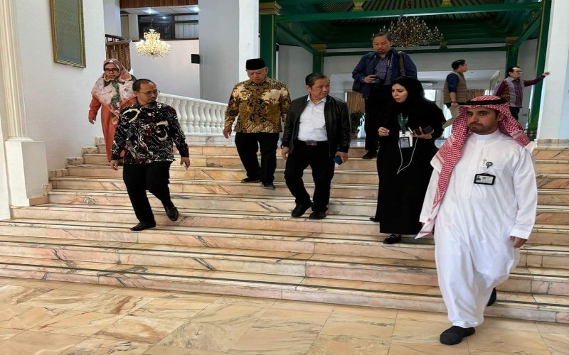 Wamenlu Anis Matta Hadiri KTT Luar Biasa OKI di Arab Saudi. (Foto: X/@anismatta)