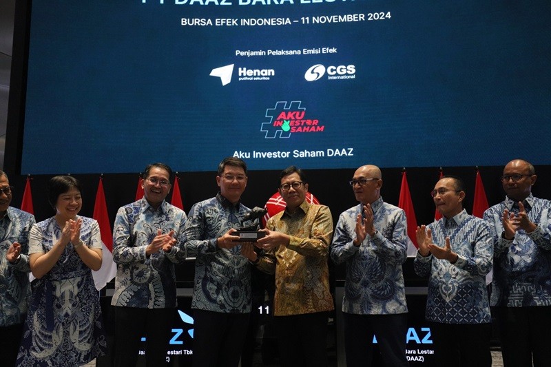 Diramaikan 47,9 Ribu Investor, IPO DAAZ Oversubscribed 33,20 Kali (foto aldhi chandra mpi)