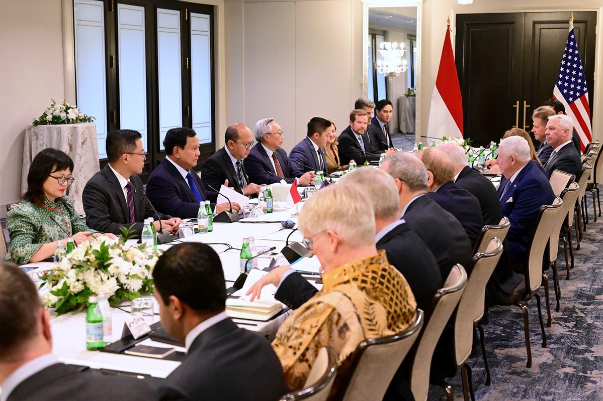 Prabowo Ajak Perusahaan AS Investasi di Indonesia. (Foto: MNC Media)