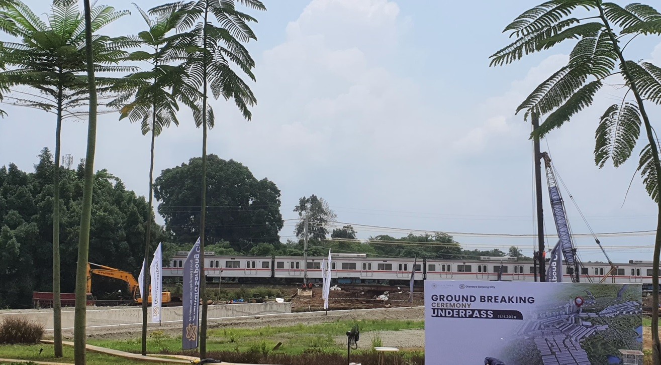 Pengembang Ini Bangun Underpass di Bawah Rel Kereta, Awal 2025 Siap Digunakan. (Foto Istimewa)