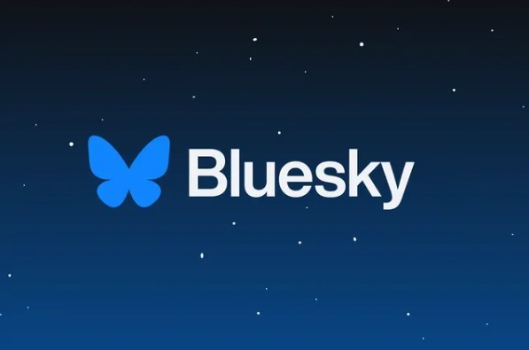 Logo platform media sosial Bluesky (ilustrasi). (Foto: Bluesky)