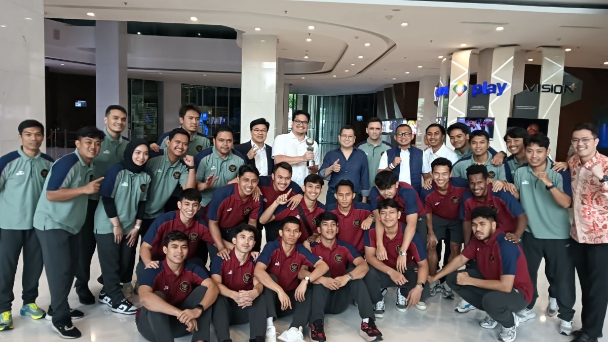 Pastikan Timnas Futsal Indonesia Dapat Bonus, Hary Tanoesoedibjo: Biar Lebih Semangat. (Foto: MNC Media)