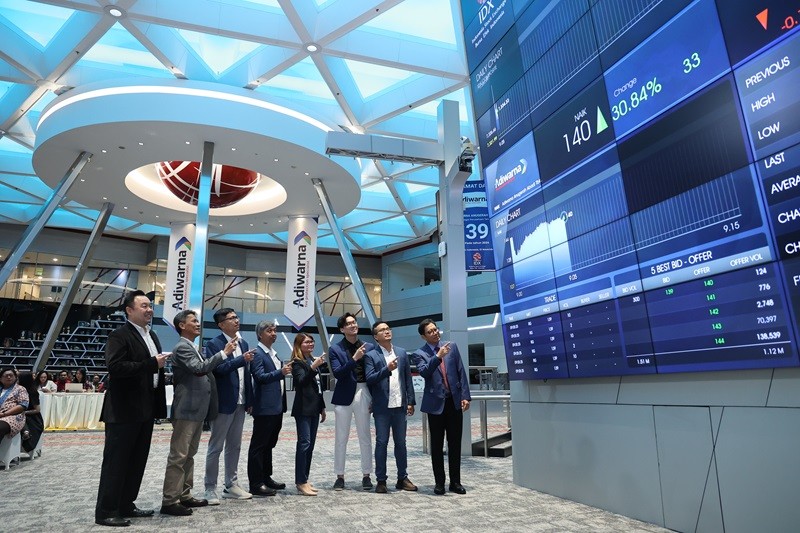Perdana di Bursa, Saham Adiwarna Anugerah (NAIK) Melompat 34 Persen (foto dok bei)