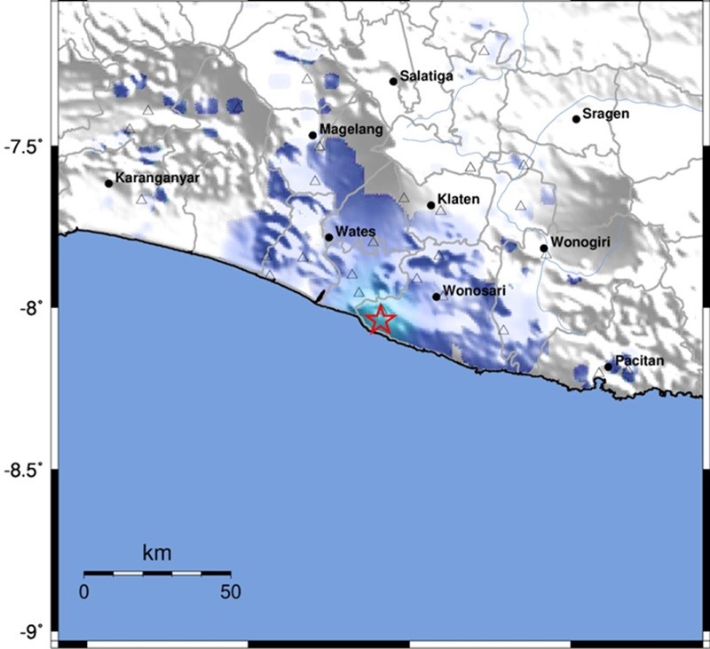 Gempa M 3,4 Guncang Bantul Pagi Ini, BMKG Ungkap Penyebabnya (foto bmkg)