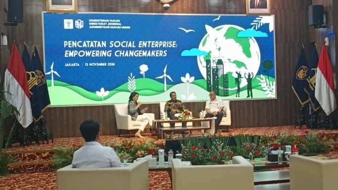 Wujudkan SDG's, Pemerintah Luncurkan Sistem Pencatatan Social Enterprise via Online (foto: MNC Media)