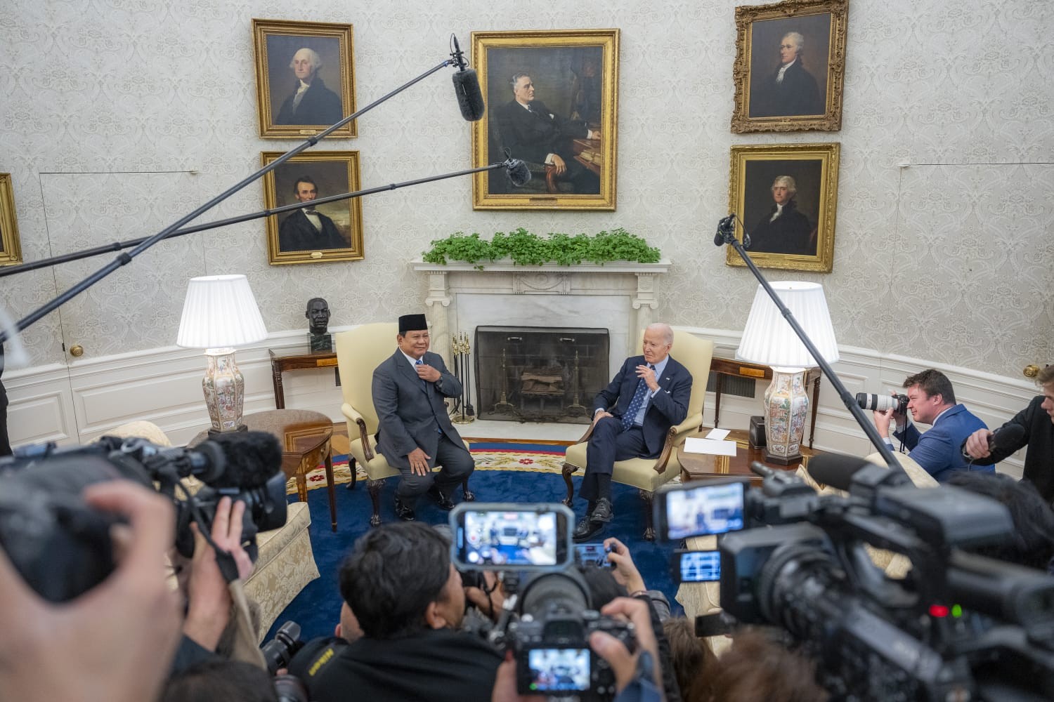 Biden Supports Prabowo's Free Meal Program. (Photo: X/@POTUS)