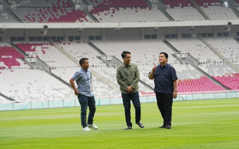 Ketua Umum PSSI Erick Thohir mempunyai nazar jika Timnas Indonesia menang saat melawan Jepang.  (PSSI)