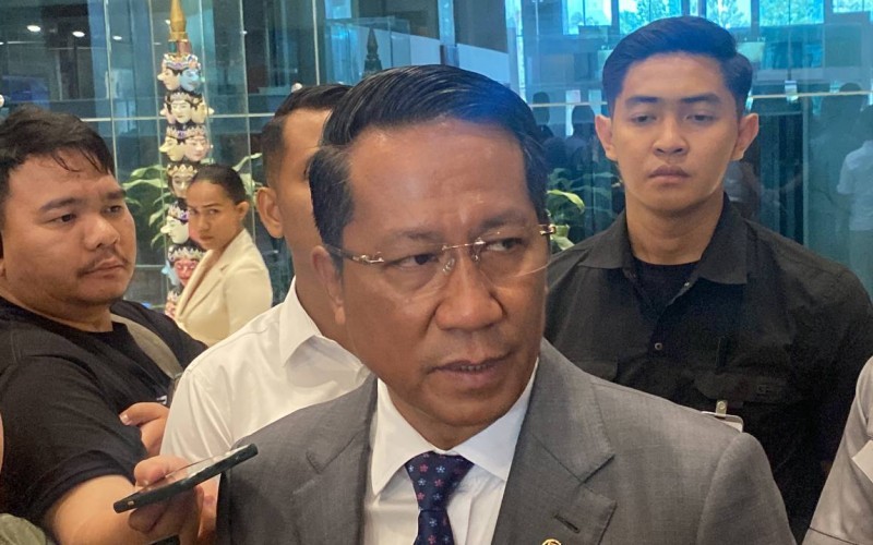 Menteri Hukum Republik Indonesia, Supratman Andi Agtas (Achmad Al Fiqri/MPI)