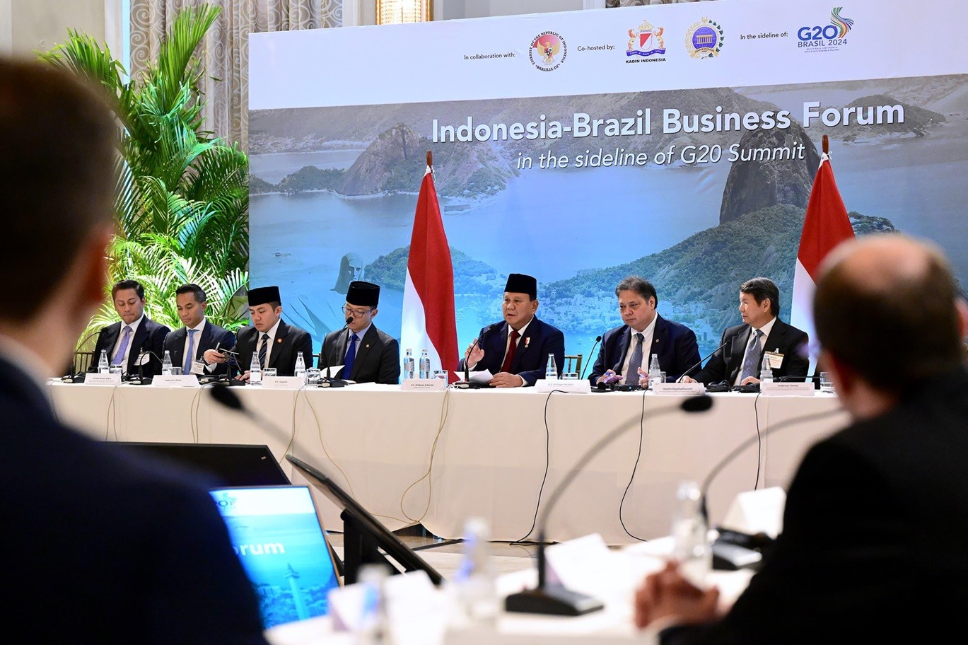 Prabowo Ungkap Keinginan RI Jadi Anggota BRICS di Brasil. (Foto Setpres)