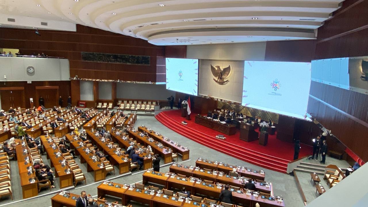 DPR Sahkan Revisi UU Daerah Khusus Jakarta. (Foto Achmad/MPI)