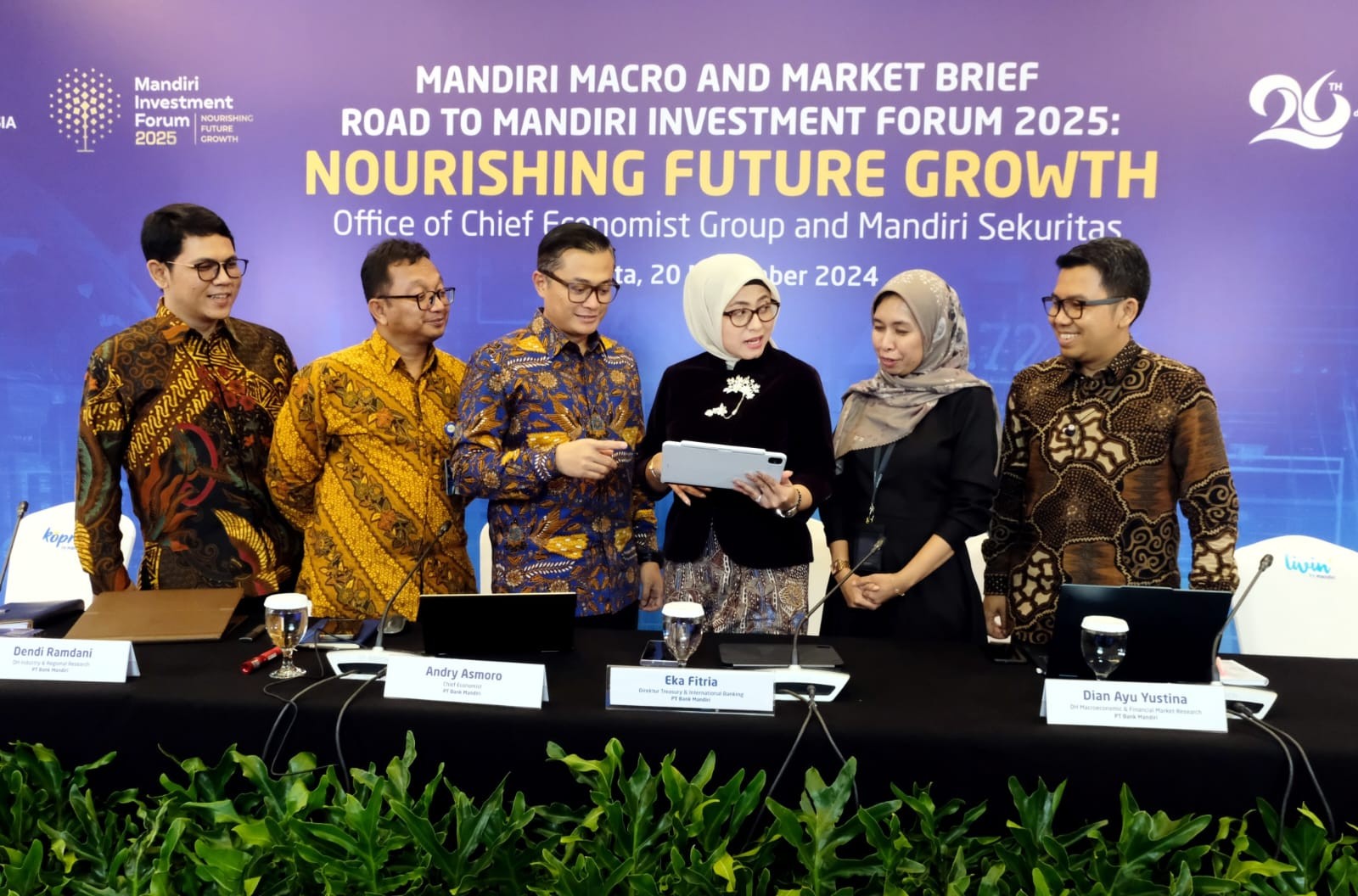 Ekonom Optimistis Ekonomi Indonesia pada Kisaran 5-5,05 Persen di Akhir 2024 (FOTO:Dok BMRI)