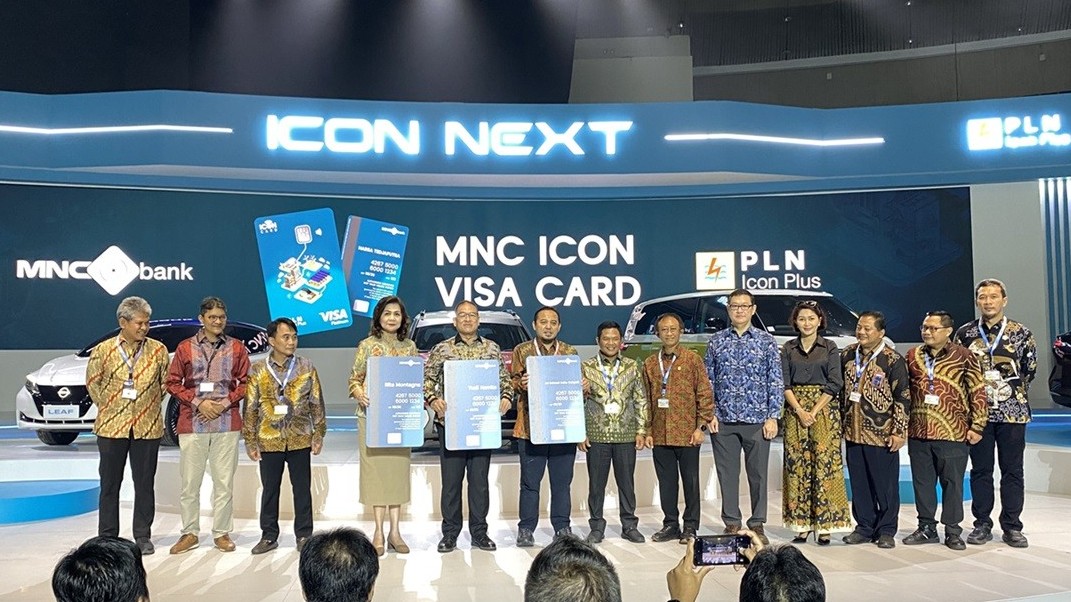 Kolaborasi MNC Bank (BABP) dan PLN Icon Plus Luncurkan MNC Icon Visa Card. (Foto Anggie/MPI)