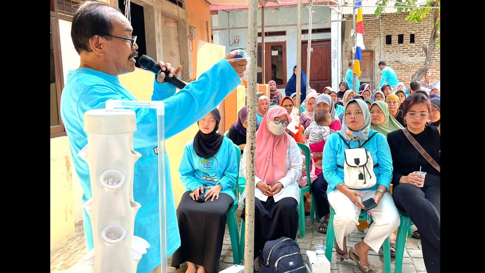 Pertamina Patra Niaga JBB Replikasi Bank Sampah Lampion di Kawasan Padat Penduduk. (Foto Istimewa)