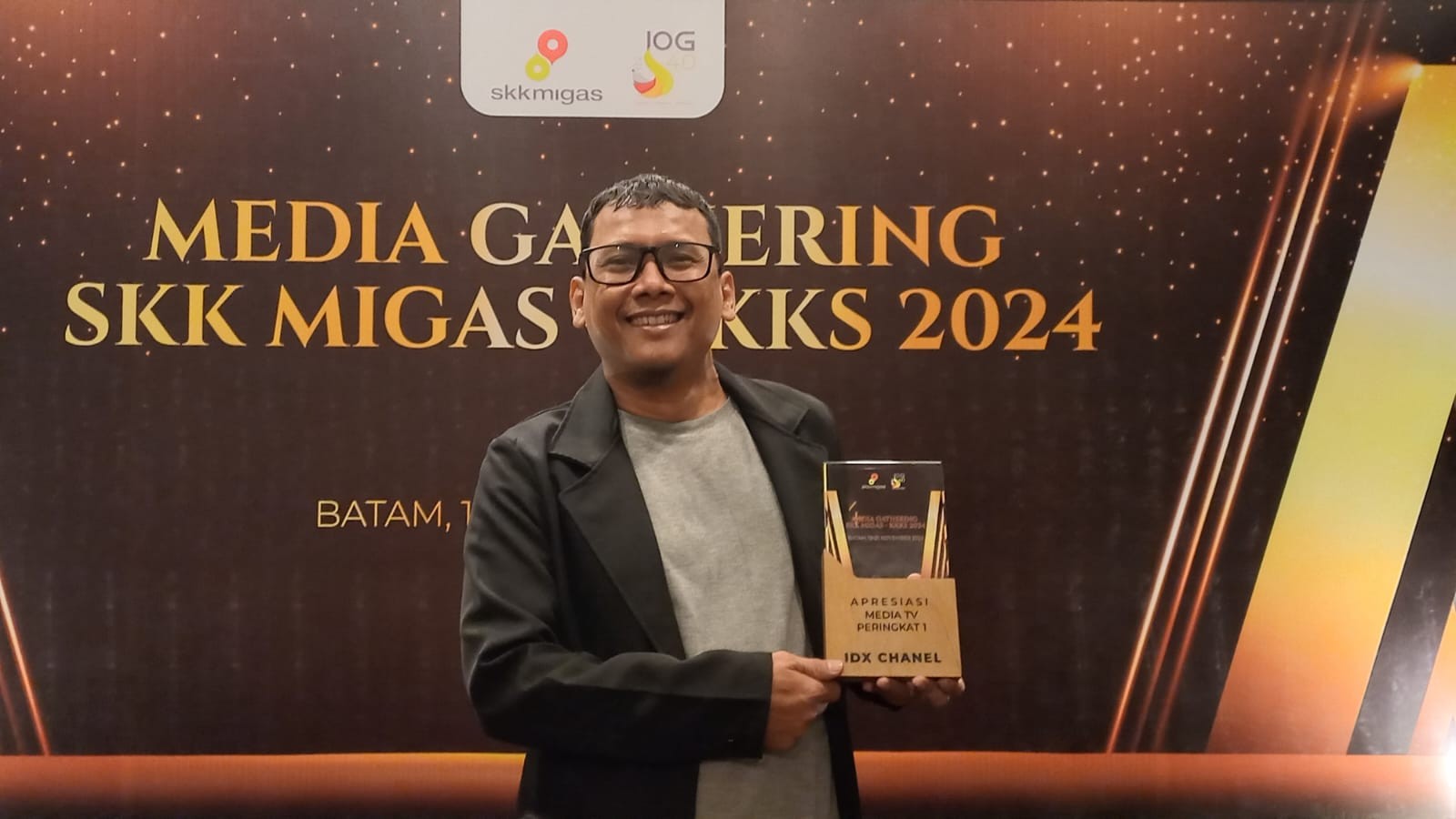 IDX Channel TV Raih Juara 1 Apresiasi Media dari SKK Migas. (Foto: IDX Channel)