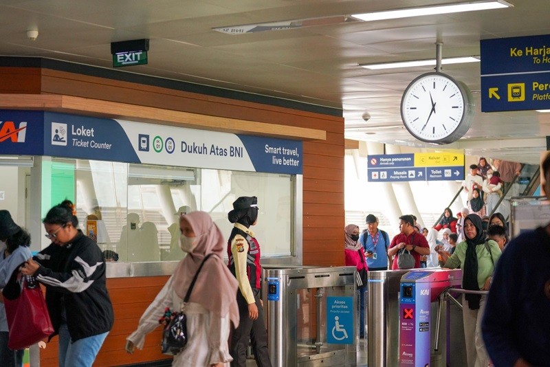 Stasiun Dukuh Atas Resmi Ganti Nama Jadi Stasiun Dukuh Atas BNI (foto ist)