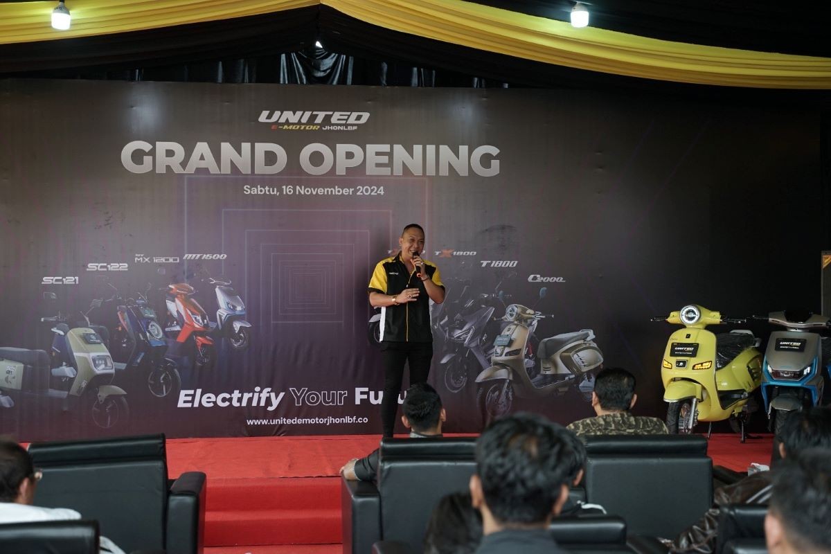 United Sediakan Charging Stasion untuk Perluas Pasar Motor Listrik di Tangerang. (Foto: MNC Media)