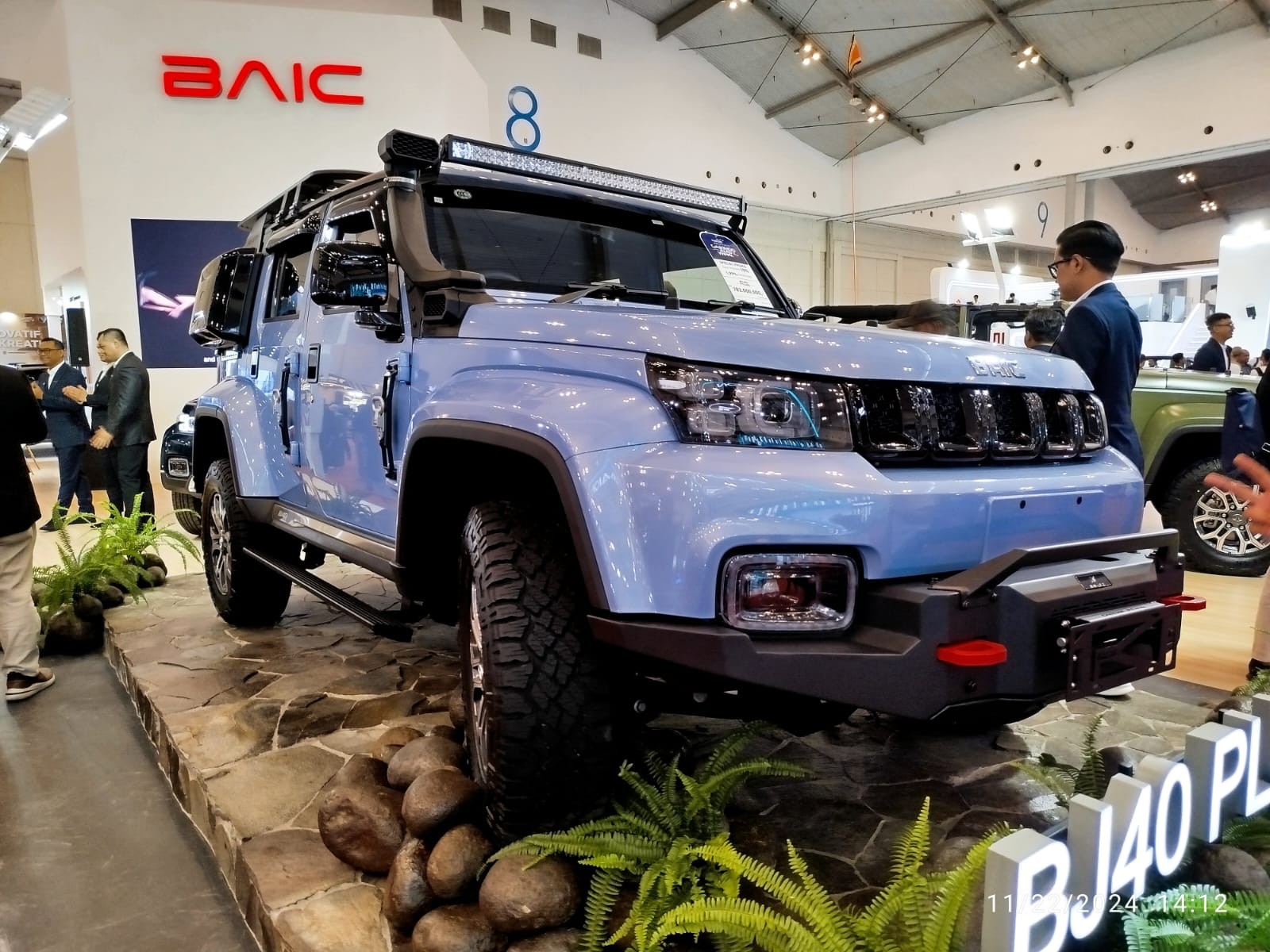 Hadir di GJAW 2024, BAIC Ingin Aktif Ramaikan Pasar Otomotif RI. (Foto : MNC Media)
