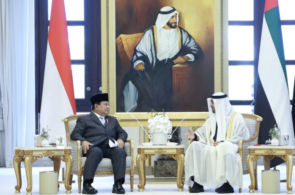 Presiden MBZ ke Prabowo: Kita Saling Mengenal Sekian Tahun, Saya Bangga (FOTO:Dok Ist)