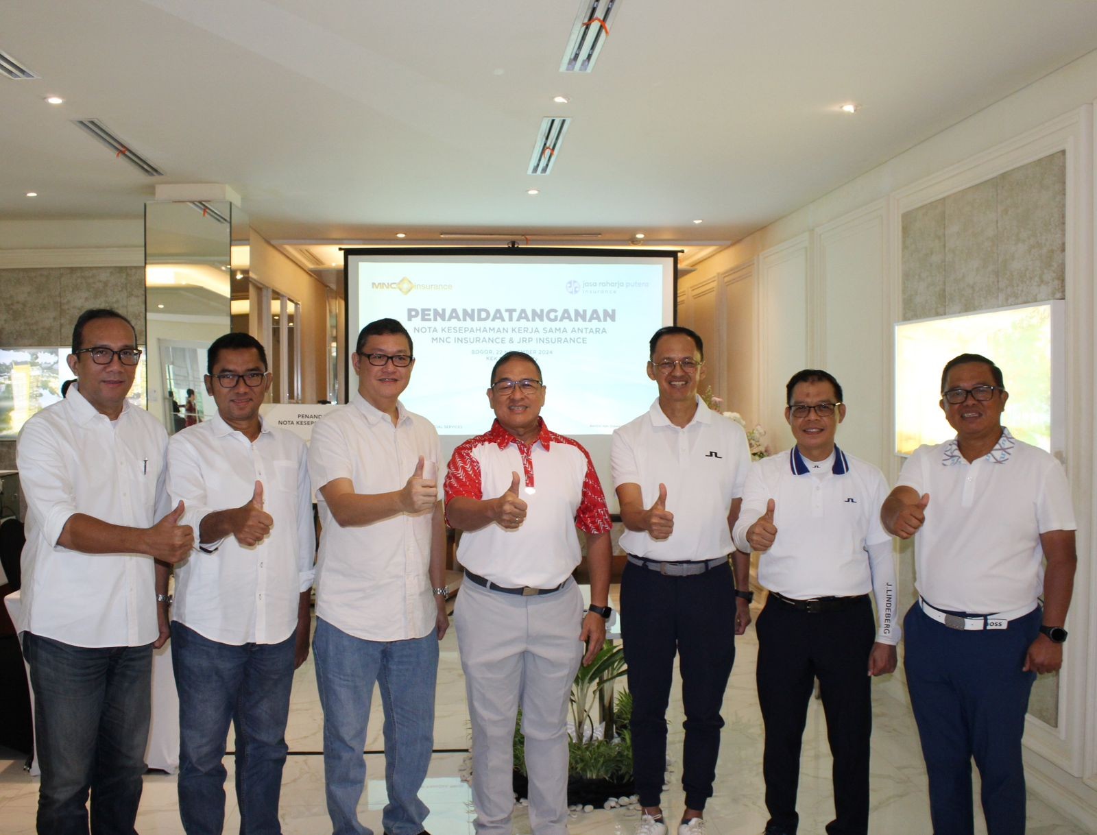 MNC Asuransi Indonesia dan Asuransi Jasaraharja Jalin Kerja Sama  (FOTO:MNC Media)