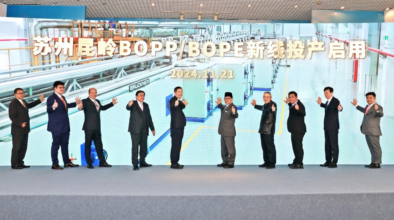 Indopoly (IPOL) Rilis Commissioning Lini Produksi Baru Berkapasitas 40 Ribu Ton di China (foto: MNC media)