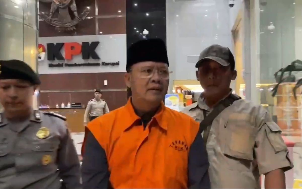 Jadi Tersangka KPK, Rohidin akan tetap dilantik jadi Gubernur Bengkulu jika menangi Pilkada 2024.