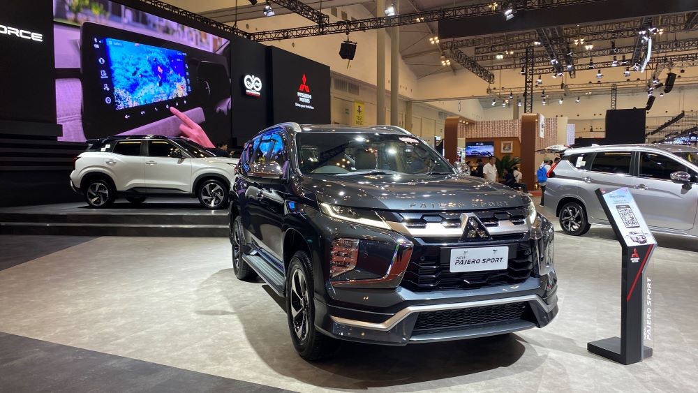 Hadirkan Model Lengkap, Mitsubishi Target Jual 1.500 Unit di GJAW 2024. Foto: MNC Media.