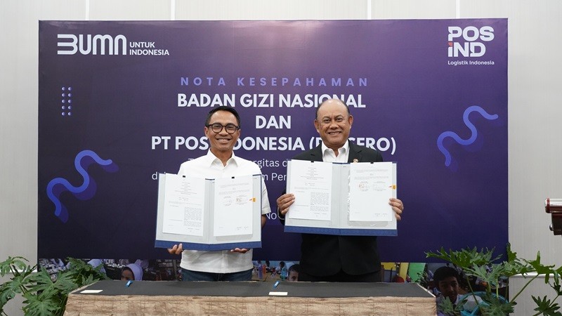 Pos Indonesia Dukung Program Pemenuhan Gizi Nasional, Ini Kontribusinya (foto ist)