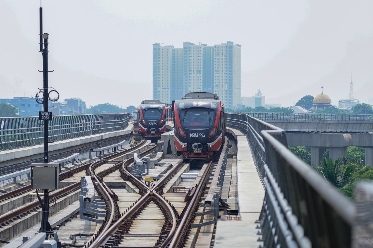 Tarif LRT Jabodebek saat Pilkada 27 November 2024 Turun, Ini Rinciannya. (Foto Istimewa)