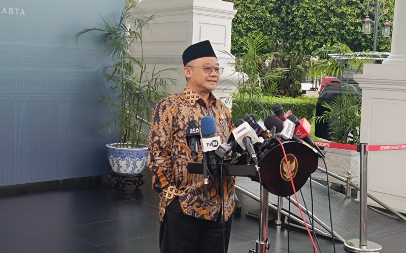 Menteri Pendidikan Dasar dan Menengah (Mendikdasmen) Abdul Mu’ti.  (Binti Mufarida/MPI)