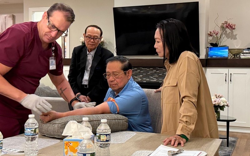 Presiden ke-6 Republik Indonesia, Susilo Bambang Yudhoyono (SBY) sedang berada di Rochester, Minnesota, Amerika Serikat, untuk menjalani medical check-up